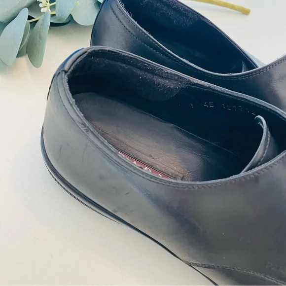 Prada Leather Oxford Lace Up Shoes - Picture 7 of 14
